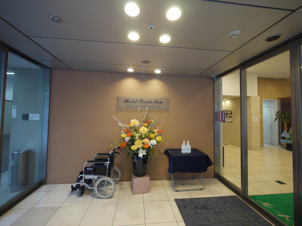Hotel Route-Inn Osaka Honmachi Esterno foto